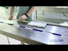 Αυτόματη οριζόντια μηχανή συσκευασίας ροής κασετών καθαρισμού 220v