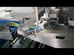 Μηχανή συσκευασίας φρούτων και λαχανικών 3KW με οριζόντια ανάδρομη επισήμανση μέσω διαδικτύου