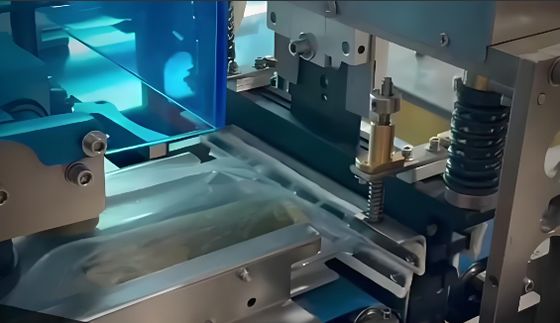 Good price Μηχανή Συσκευασίας Μαξιλαριού κενού με πάνω και κάτω κόφτη για τρόφιμα & λαχανικά σε απευθείας σύνδεση